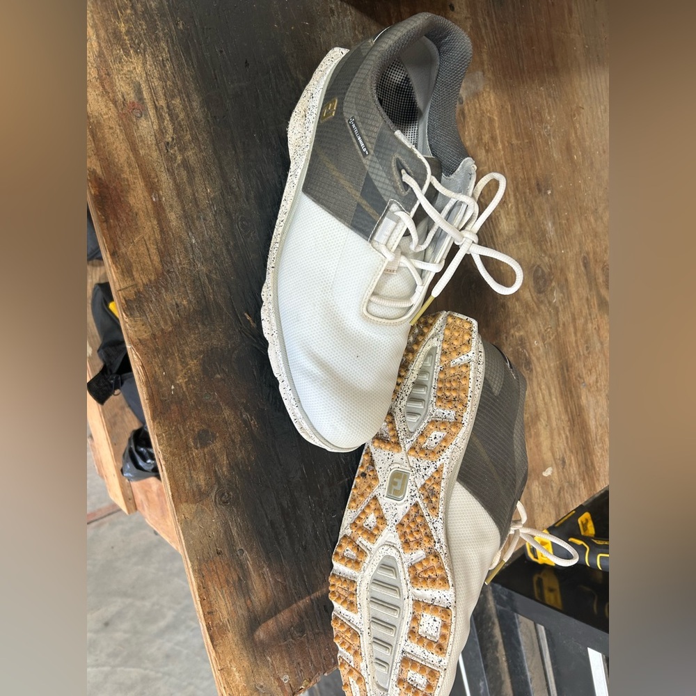 FootJoy White and Gray Sneakers for Everyday Comfort